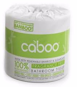 Bathroom Tissue - 2 Ply Double Roll (Caboo)